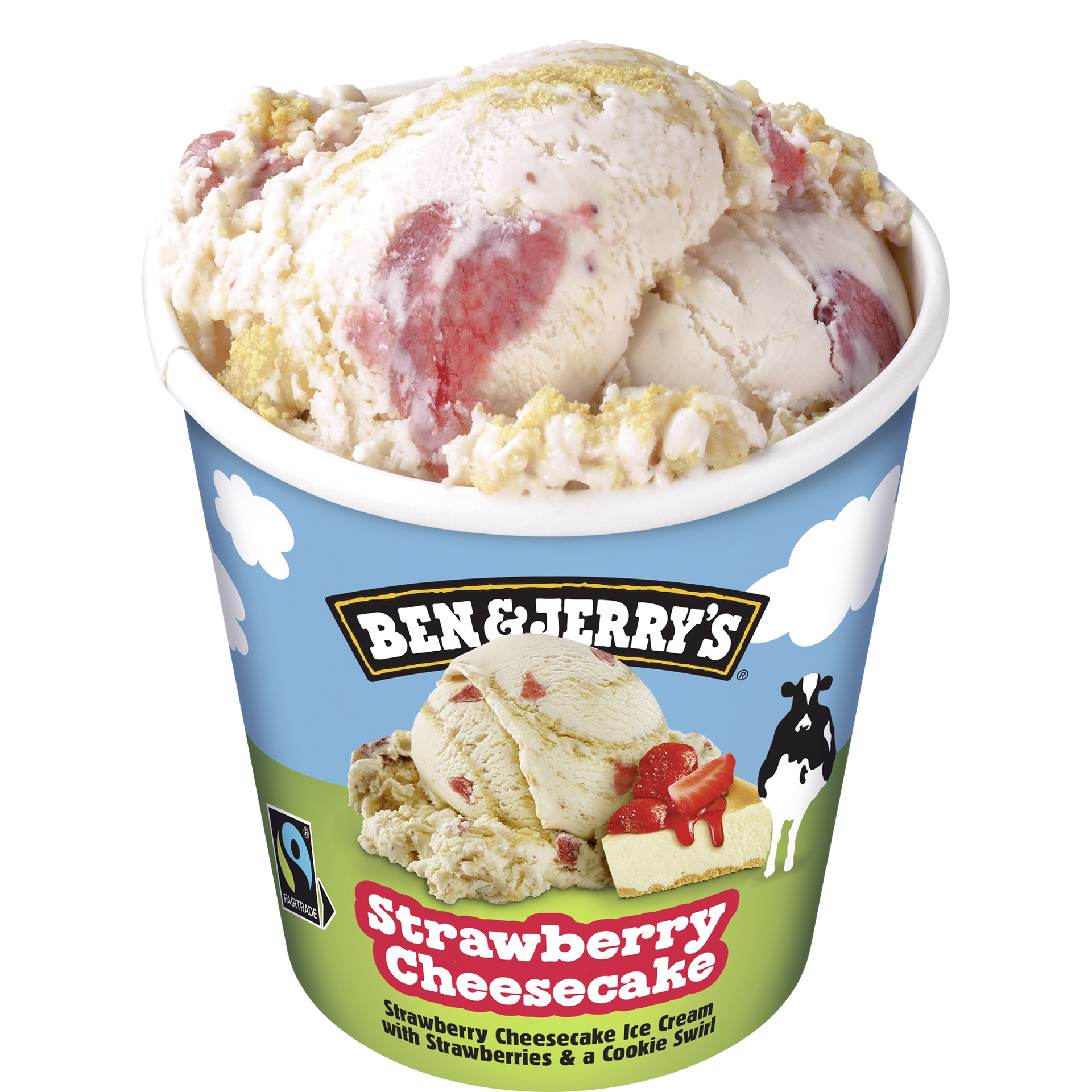 Strawberry Cheesecake Original Ice Cream Pinty