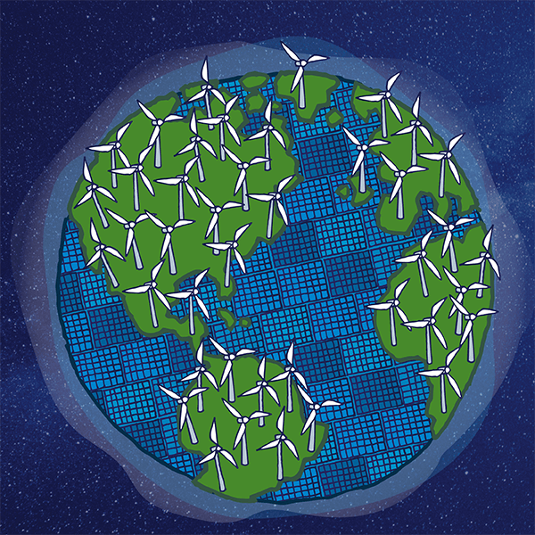 Zmiany klimatyczne – ikona