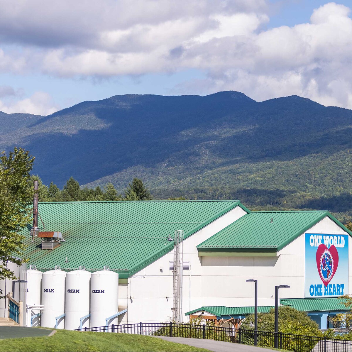 Obok fabryki Ben & Jerry's